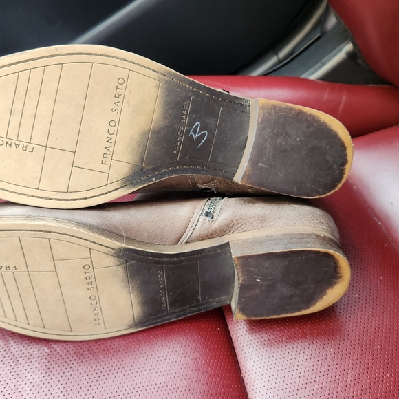 Franco Sarto Keegan Leather Ankle Boots - Size 9.5M - Picture 3 of 14